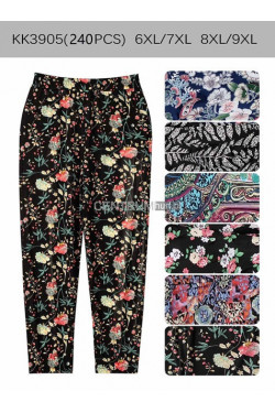 Spodnie damskie (6XL-9XL) KK3905