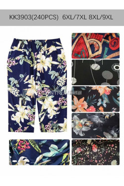 Spodnie damskie (6XL-9XL) KK3903