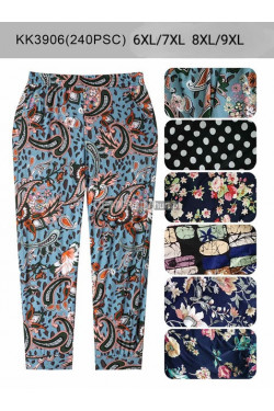 Spodnie damskie (6XL-9XL) KK3906