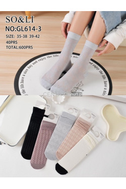 Skarpety damskie (35-42) GL614-3