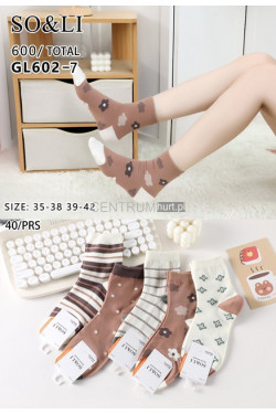 Skarpety damskie (35-42) GL602-7