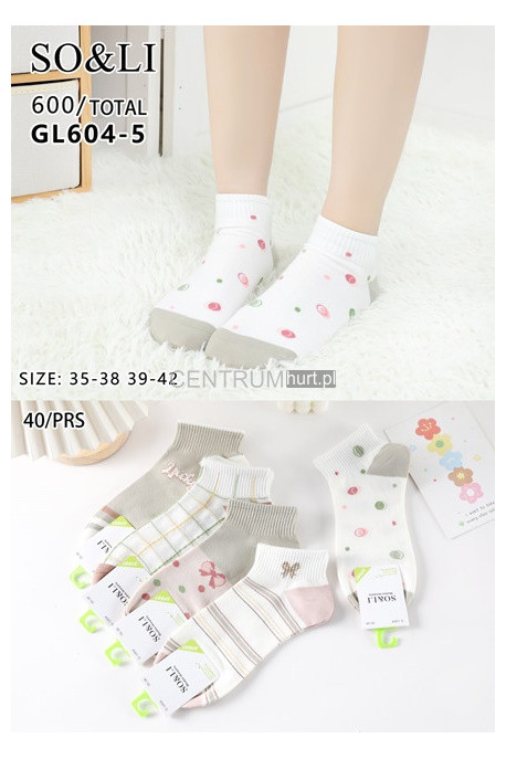 Stopki damskie (35-42) GL604-