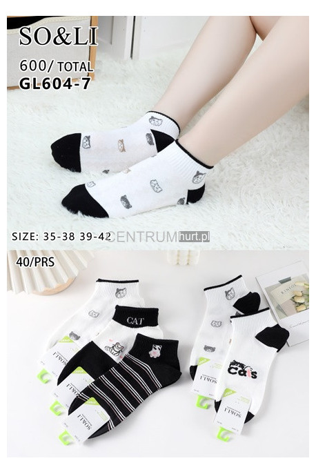 Stopki damskie (35-42) GL604-