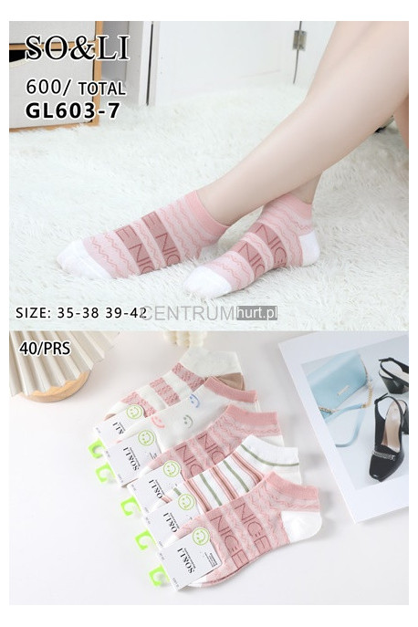 Stopki damskie (35-42) GL603-
