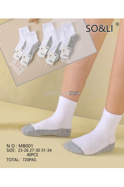 Skarpety dziecięce (23-34) MB001