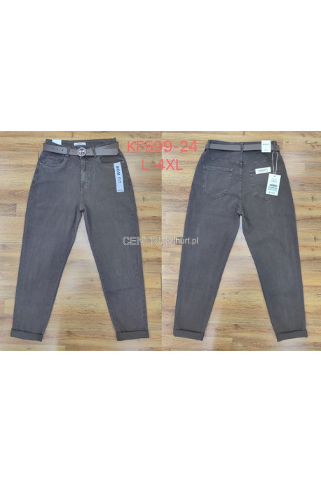 Jeansy damskie (L-4XL) KF675-14