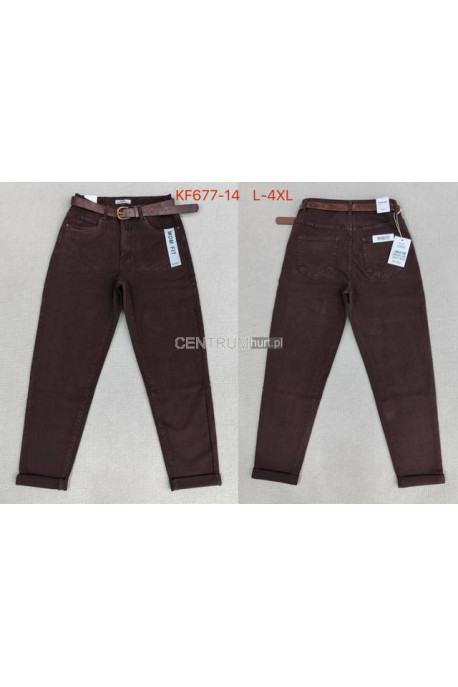 Jeansy damskie (L-4XL) KF599-24