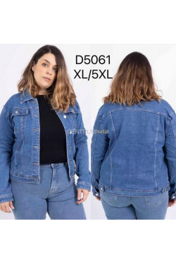 Kurtka jeansowa damska (XL-5XL) D5061
