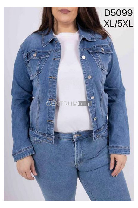 Kurtka jeansowa damska (XL-5XL) D4978