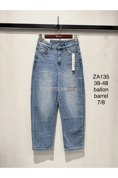Jeansy damskie (38-48) ZA127