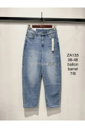 Jeansy damskie (38-48) ZA127