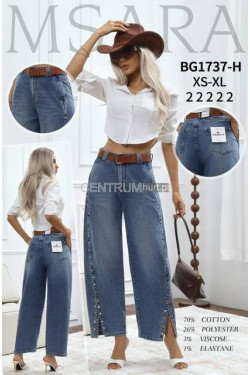Jeansy damskie (XS-XL) BG1737-H