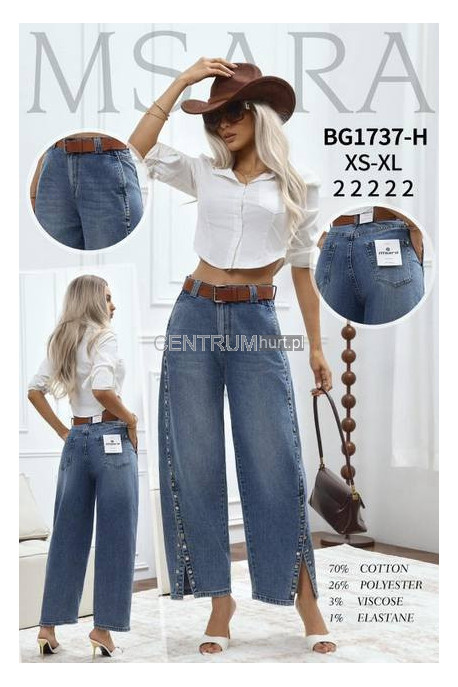 Jeansy damskie (XS-XL) BGS001-6