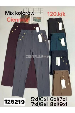 Spodnie damskie (5XL-9XL) 125219