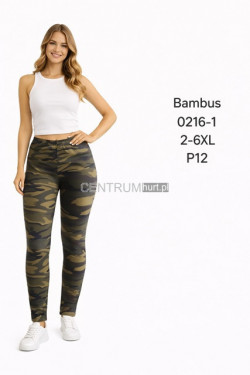 Spodnie damskie (2XL-6XL) 0216-1