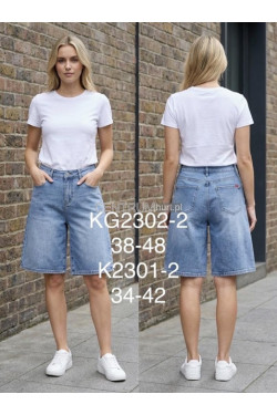 Rybaczki jeansowe damskie (XS-XL) K2302-2