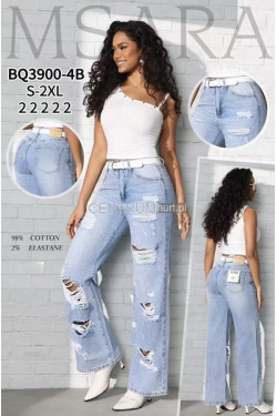 Jeansy damskie (S-2XL) BQ3900-4B