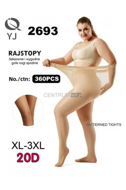 Rajstopy damskie (XL-3XL) 2693