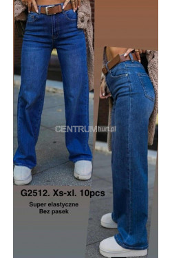 Jeansy damskie (XS-XL) G2512
