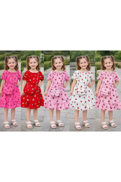 Sukienki dziewczęce (3-8) H10A101