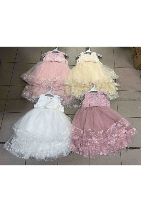 Sukienki dziewczęce (4-14) H10A1