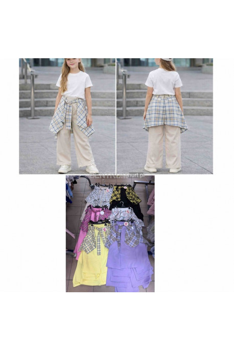 Spodnie dziewczęce (4-14) H10A1