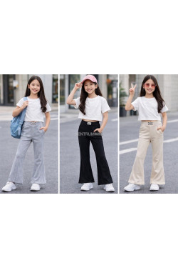 Spodnie dziewczęce (4-14) H10A161