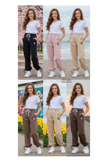 Spodnie dziewczęce (128-164) H10A1