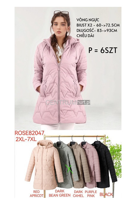 Kurtki damskie przejściowe (2XL-7XL) 1