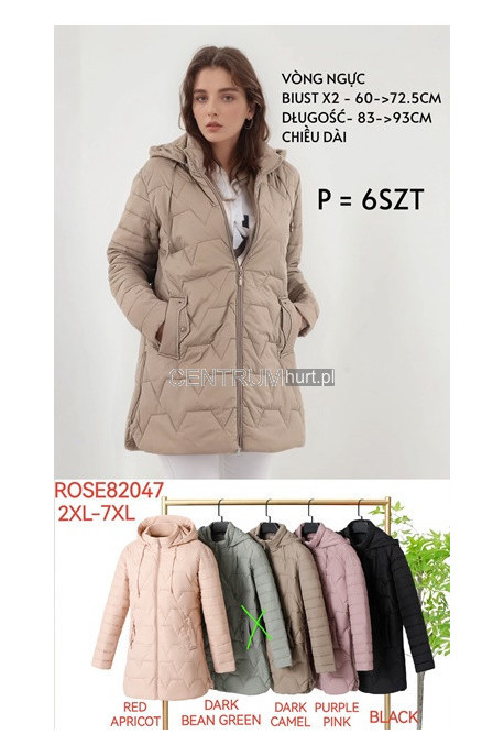 Kurtki damskie przejściowe (2XL-7XL) 1