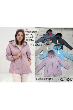 Kurtki damskie przejściowe (4XL-9XL) 82011