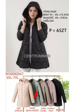 Kurtki damskie przejściowe (2XL-7XL) 82047