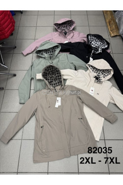 Kurtki damskie przejściowe (2XL-7XL) 82035