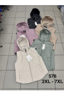 Kurtki damskie przejściowe (2XL-7XL) 1