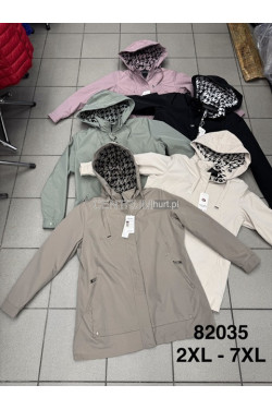 Kurtki damskie przejściowe (2XL-7XL) 82035