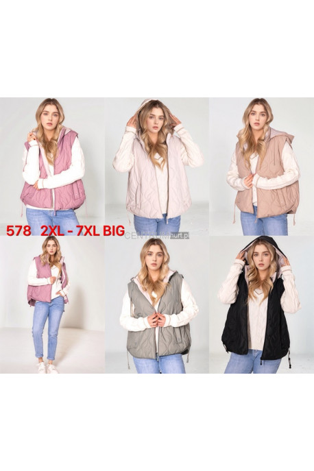 Kamizelki damskie przejściowe (2XL-7XL) 1