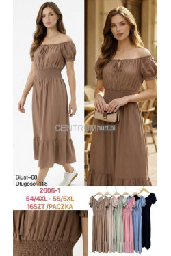 Sukienka damska (4XL-5XL) 2606-1