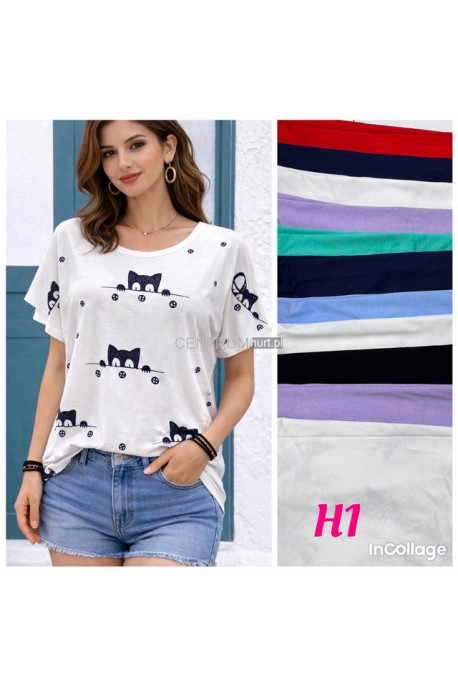 Bluzka damska (2XL-5XL) 8121