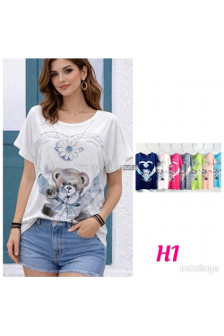 Bluzka damska (2XL-5XL) 8133