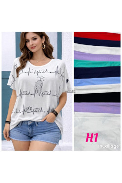 Bluzka damska (2XL-5XL) 8360