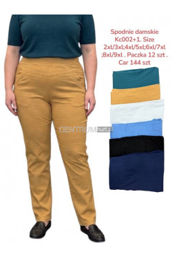 Spodnie damskie (2XL-7XL) KC002