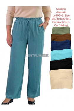 Spodnie damskie (3XL-6XL) LE206+1