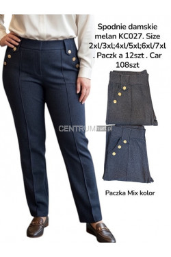 Spodnie damskie (2XL-7XL) KC027