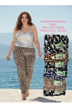 Spodnie damskie (L-6XL) B003