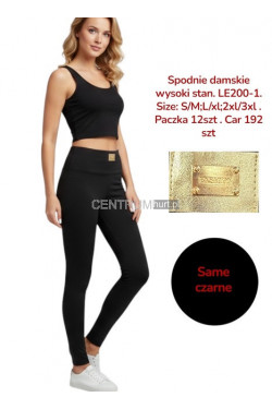 Spodnie damskie (S-3XL) LE200-1