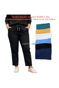 Spodnie damskie (2XL-9XL) KC008