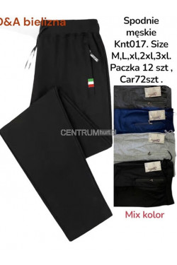 Spodnie męskie (XL-5XL) KNT017