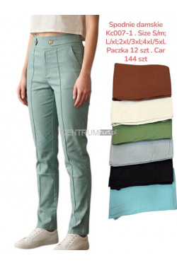 Spodnie damskie (L-5XL) KC007-1