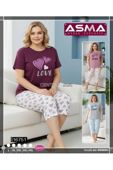 Piżama damska (L-4XL) 1