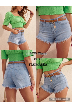 Szorty jeansowe damskie (XS-XL) 5676